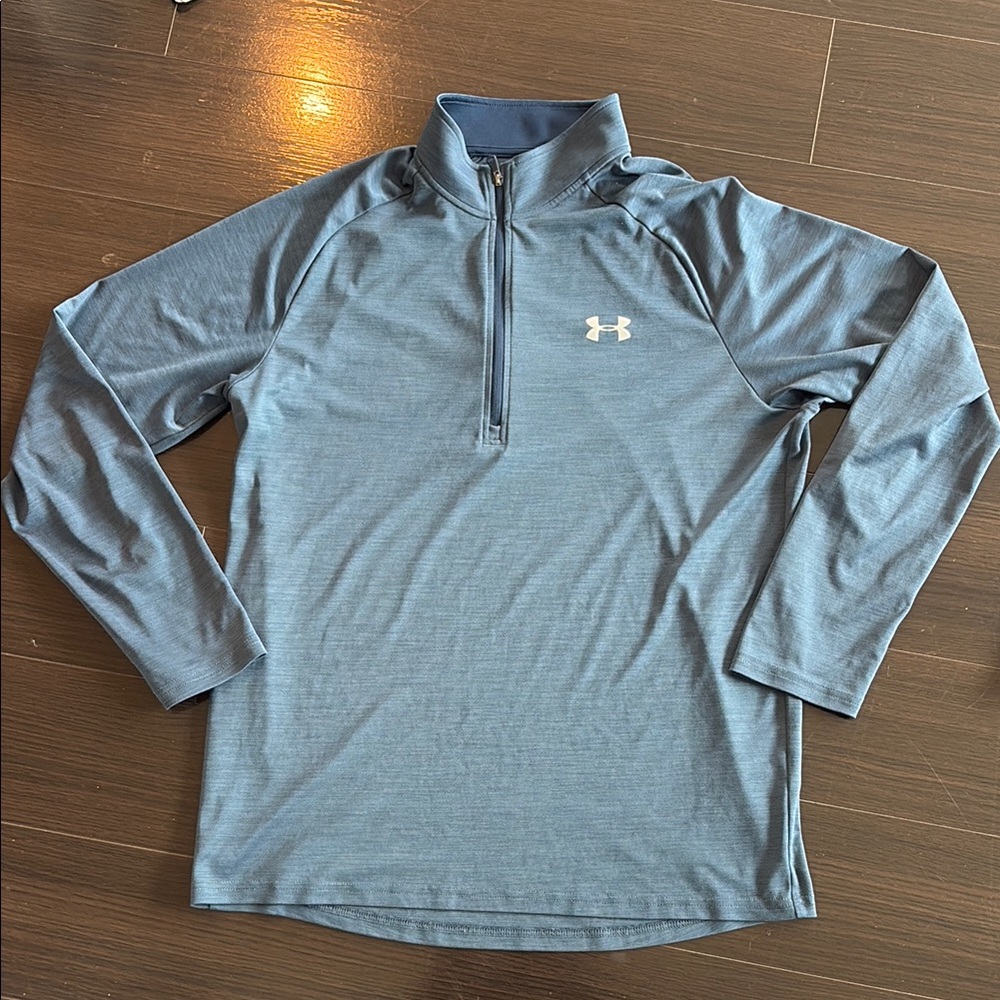 Under Armour Blue Quarter-Zip Pullover